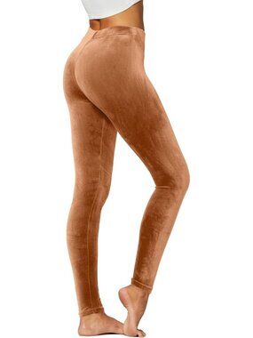 Luxe Velvet & Vegan Leather Leggings - Plus Size, Stylish & Comfortable Fit